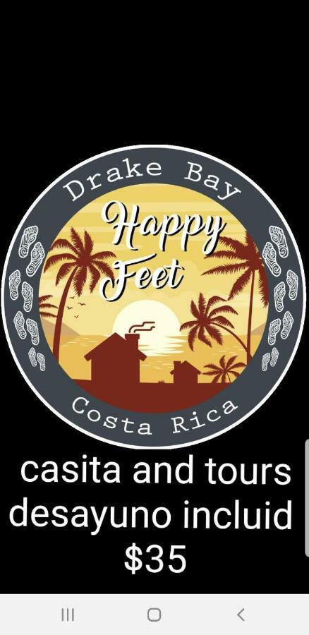 Casita Happy Feet And Tours Corcovado Drake Bay Exterior foto